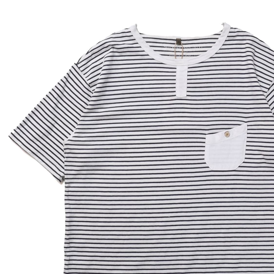 Nigel Carbourn Pocket Stripe T-shirt 
 상품이미지2