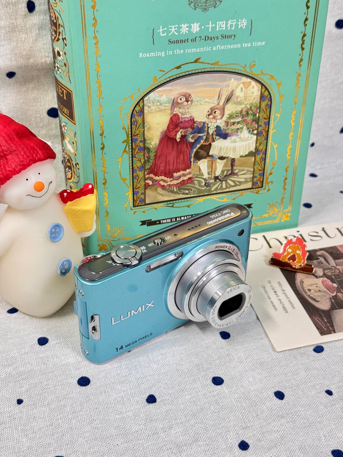 파나소닉 루믹스 DMC-FX66 파스텔 블루(빈티지디카) 작례포함 상품이미지1