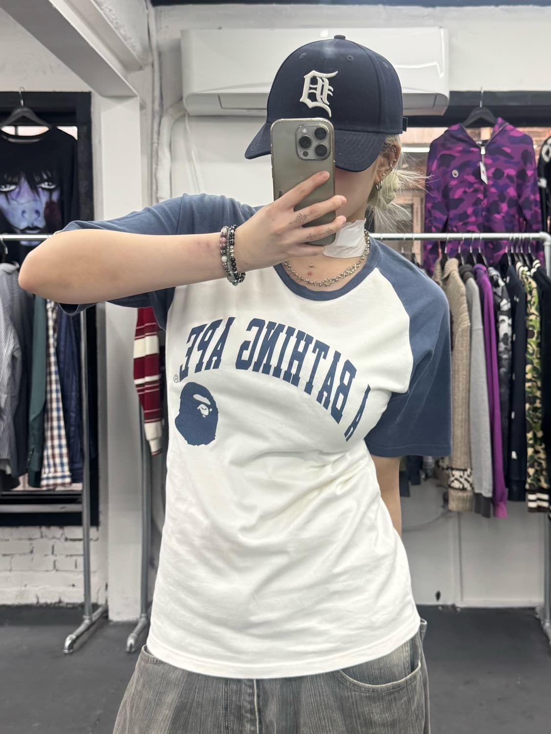 베이프 나그랑 티셔츠 상품이미지1