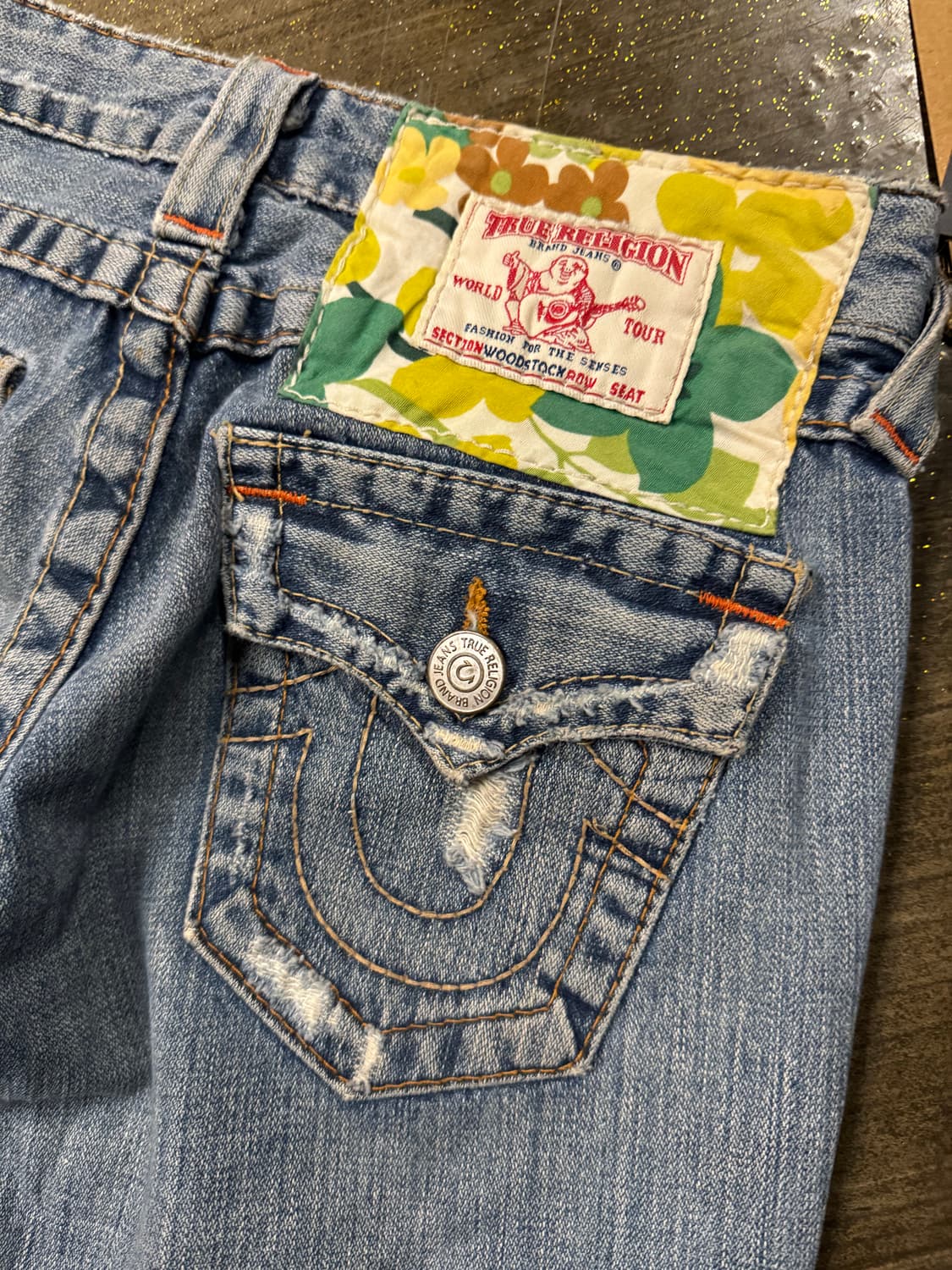 True Religion “Wood Stock”  Flair jean  상품이미지3