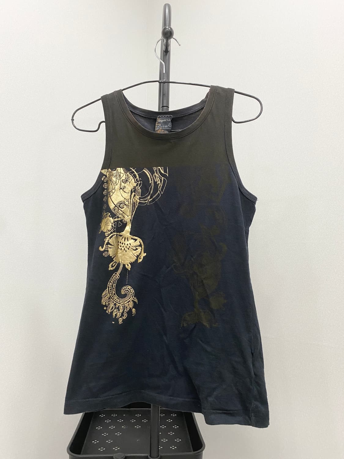 Gold Foil Tribal Graphic Sleeveless 상품이미지2