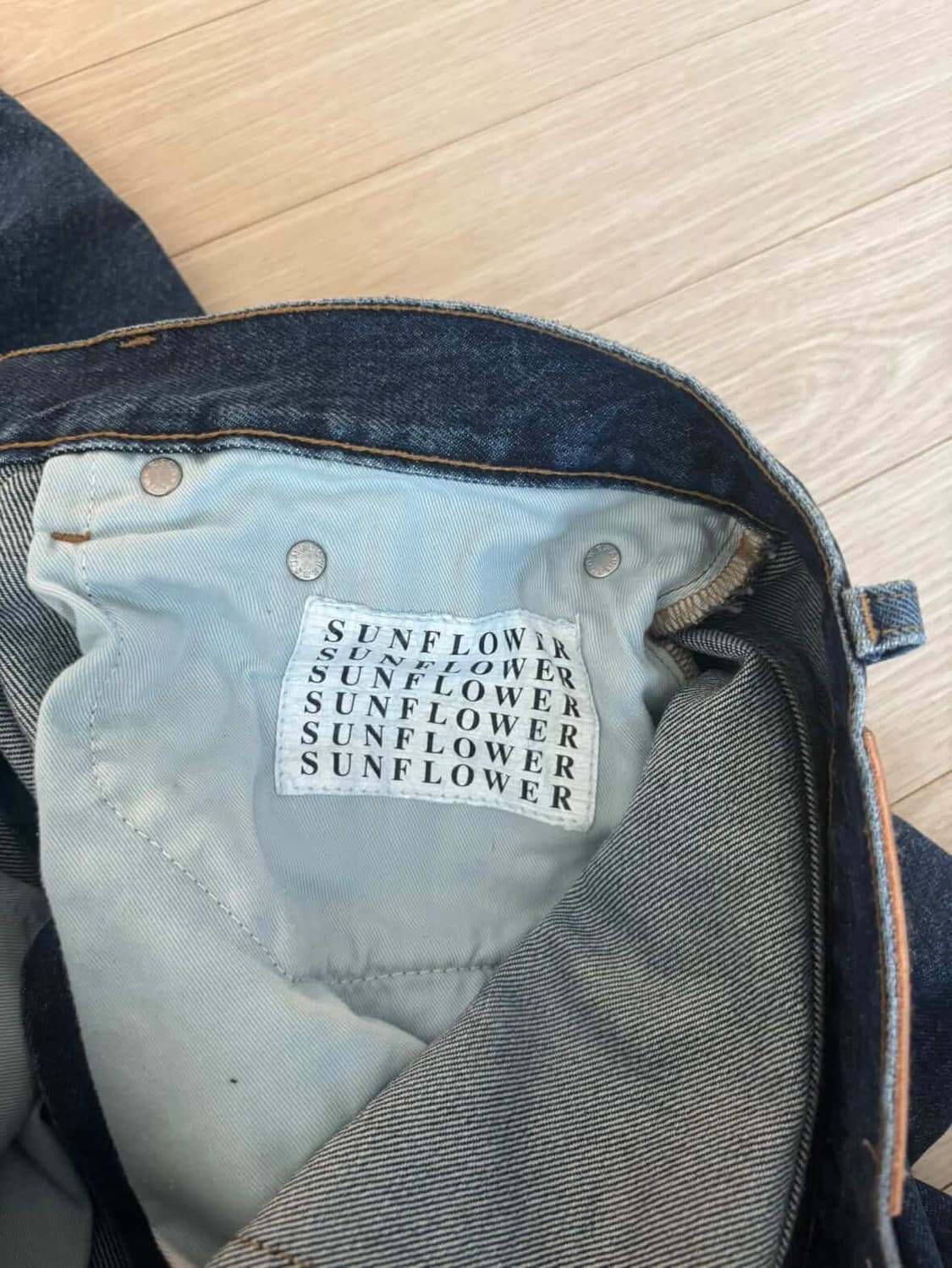 선플라워 와이드 트위스트 린스블루 31x32 상품이미지7