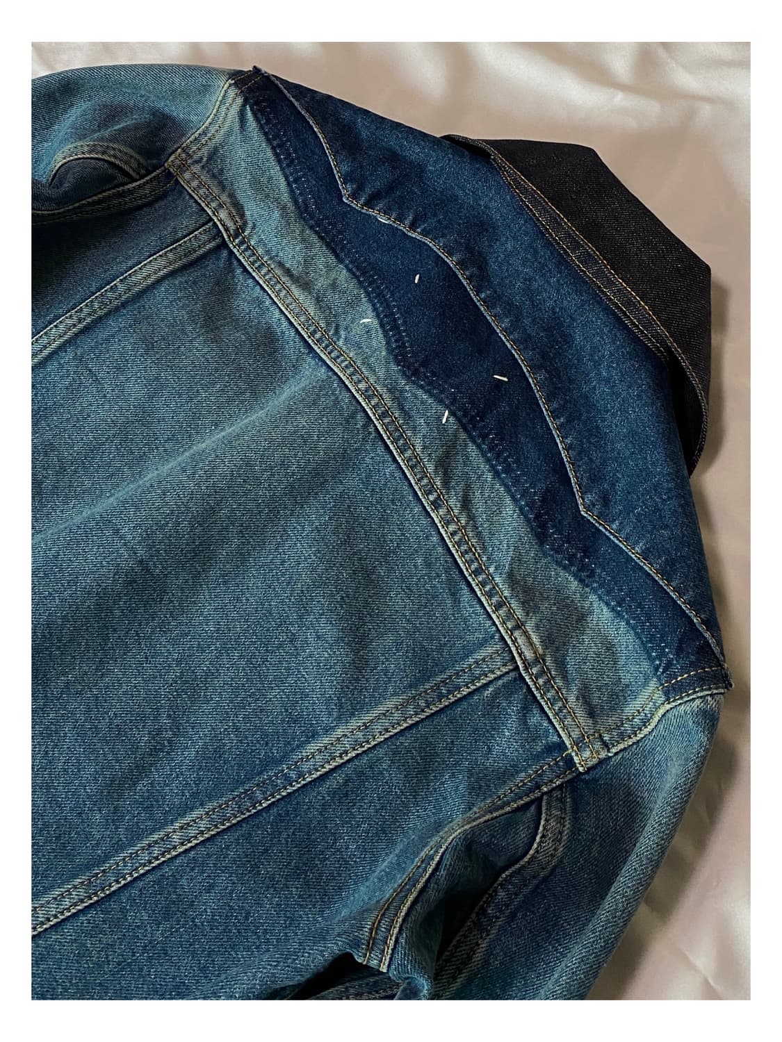 마르지엘라 백스티치 요크 데님 자켓 청자켓 아카이브 상품이미지3