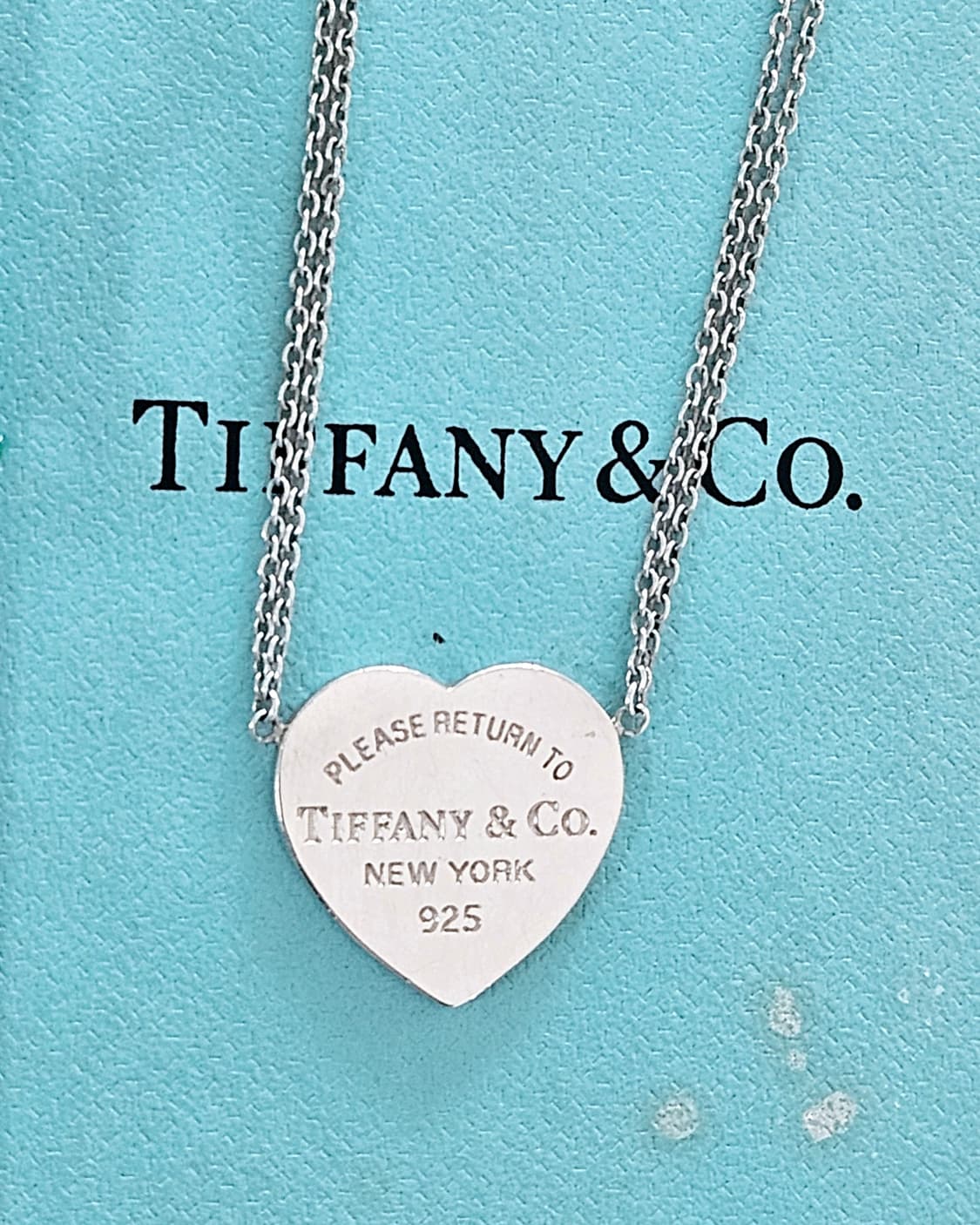 티파니앤코 리턴투 더블체인 목걸이 [정품/풀구성] 상품이미지1