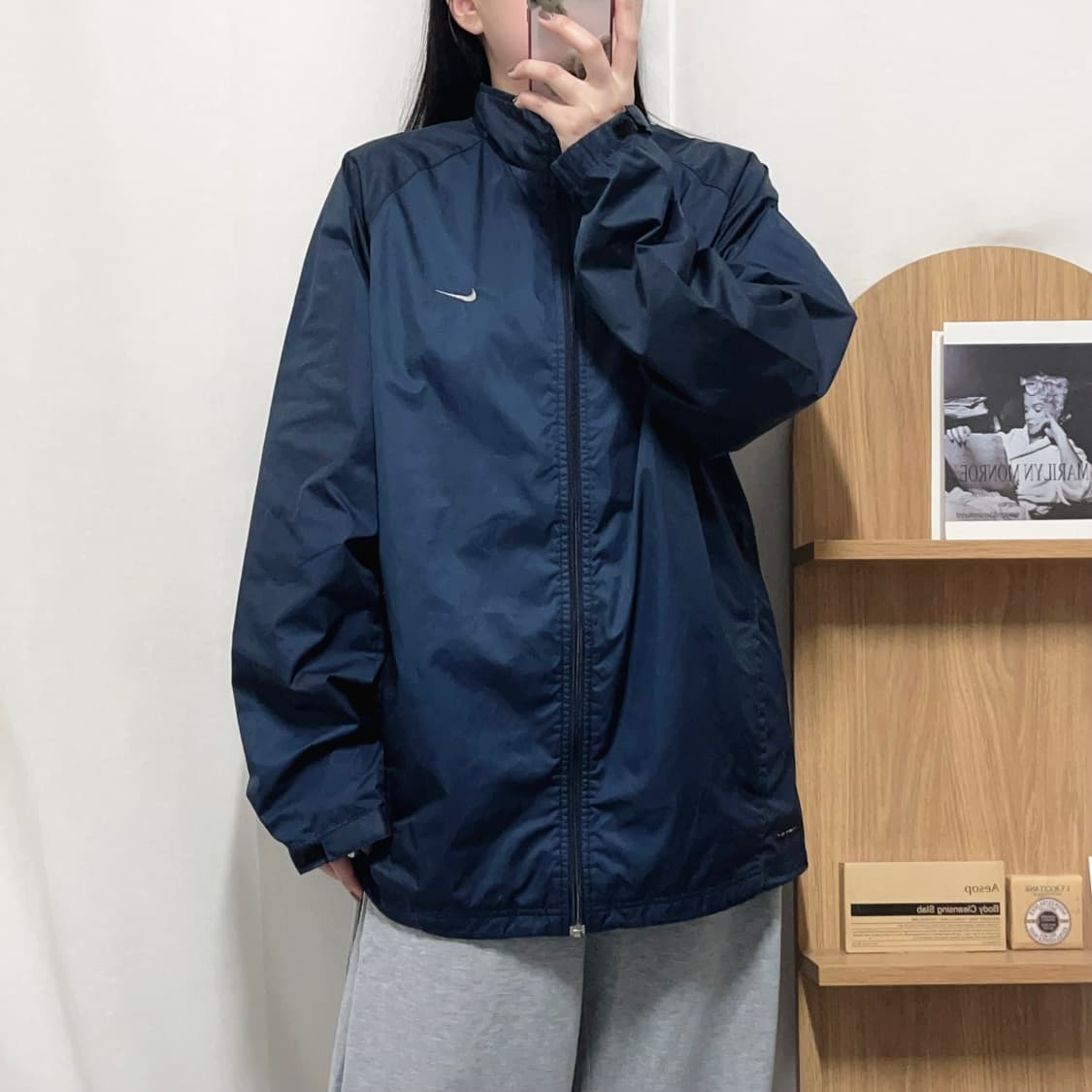 [정품] 나이키 네이비 스우시 바막 [ XL ] 상품이미지2