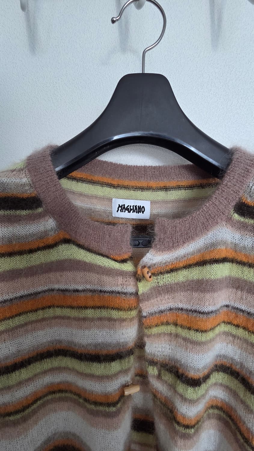 시착사진있음)"마리아노" 모헤어 중팔 가디건(M) 팝니다 상품이미지3