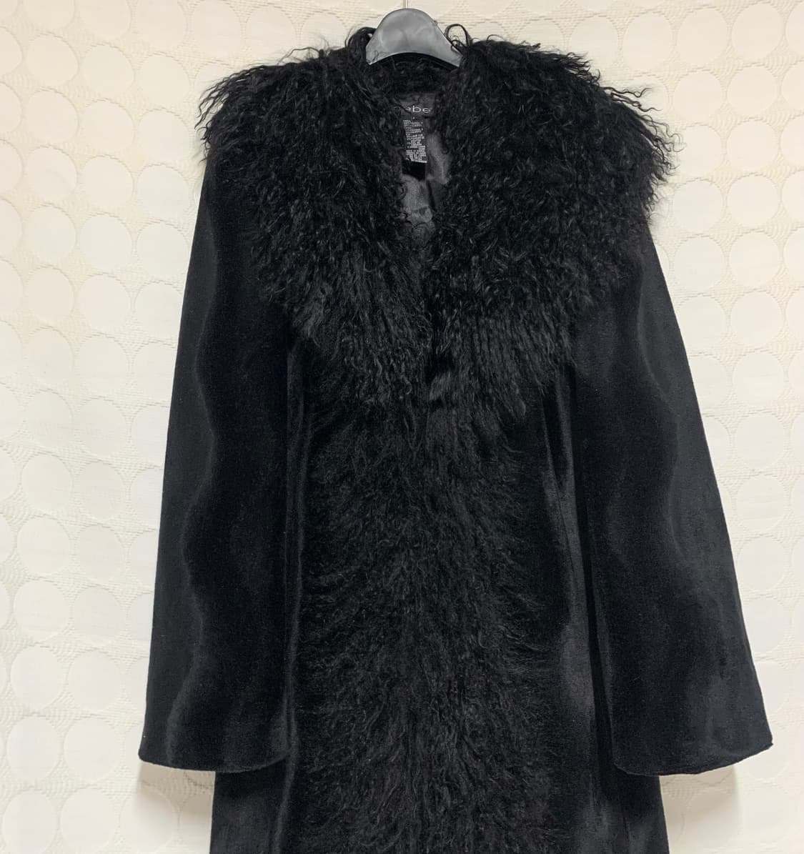 vintage black fur coat 상품이미지6
