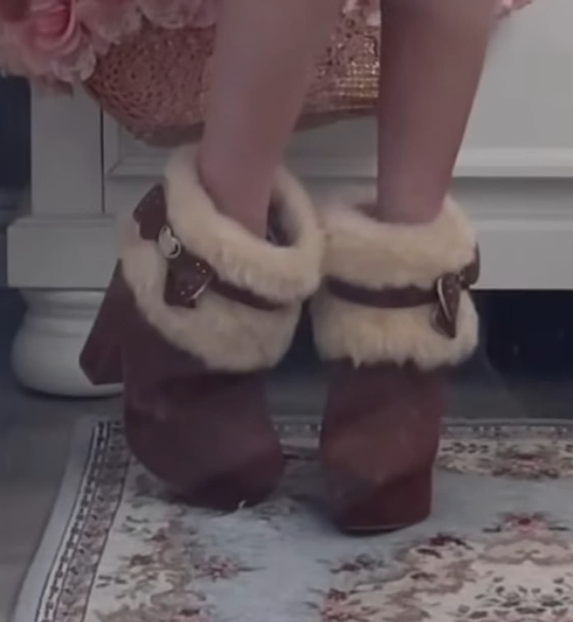 리즈리사 왕리본 부츠 라떼갸루 히메갸루 큐롯 아가일 딸기초코 히메카지 상품이미지2