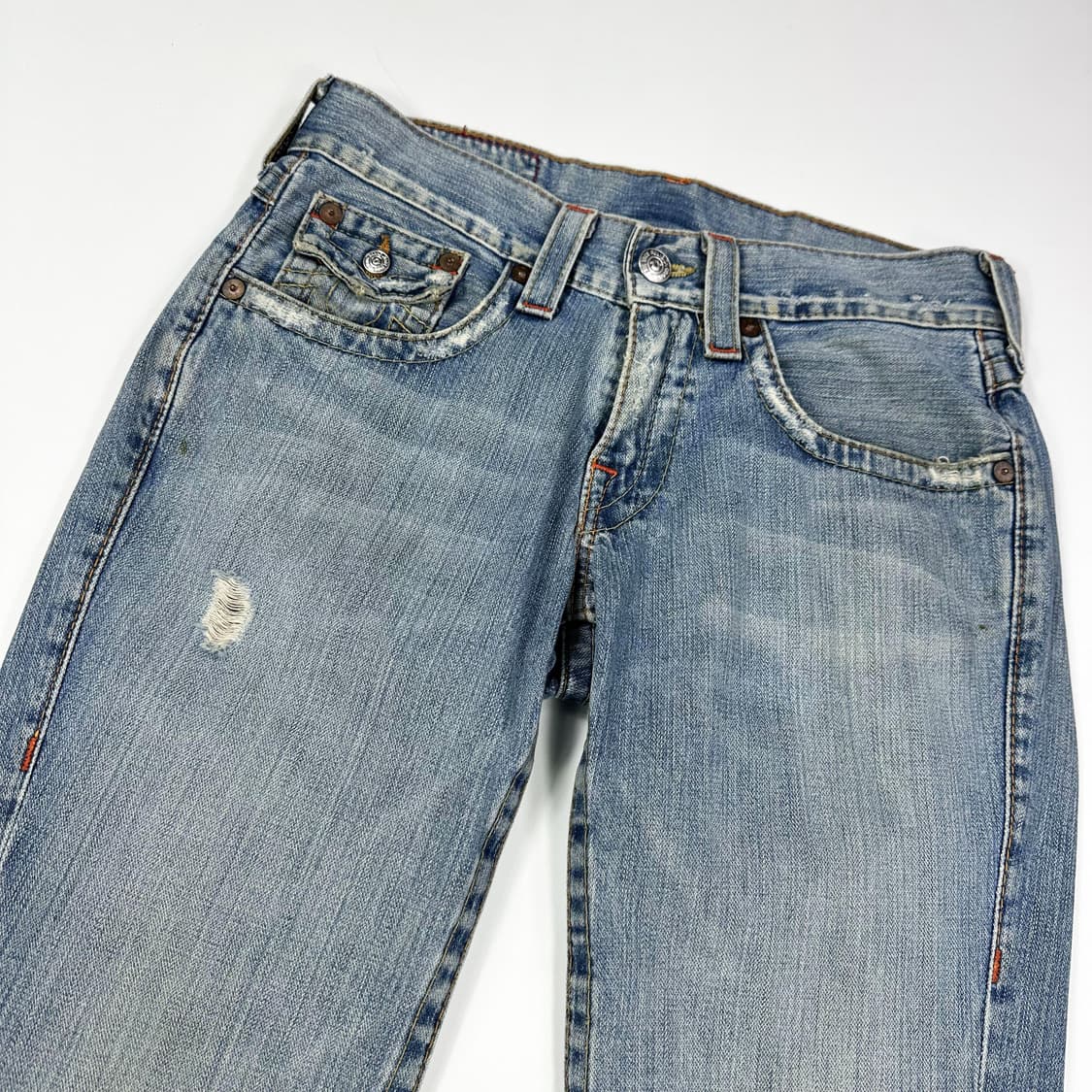 32 트루릴리전 USA 오리지널 레귤러 부츠컷 데님팬츠 상품이미지3