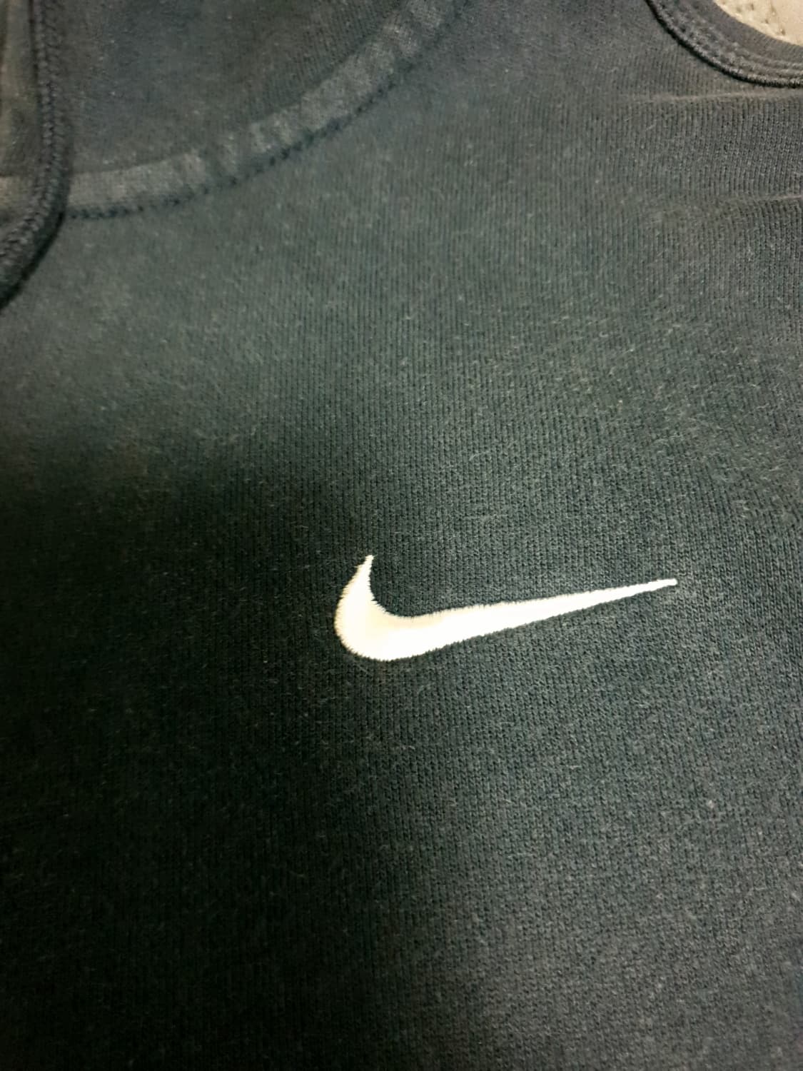 (해외판) 나이키 오버핏 솔로스우시 플리스 후드집업 네이비 (S) 상품이미지2