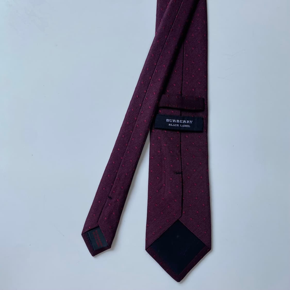 버버리 블랙라벨 명품 정품 심플로고 넥타이 (Burberry)8.1cm 상품이미지3