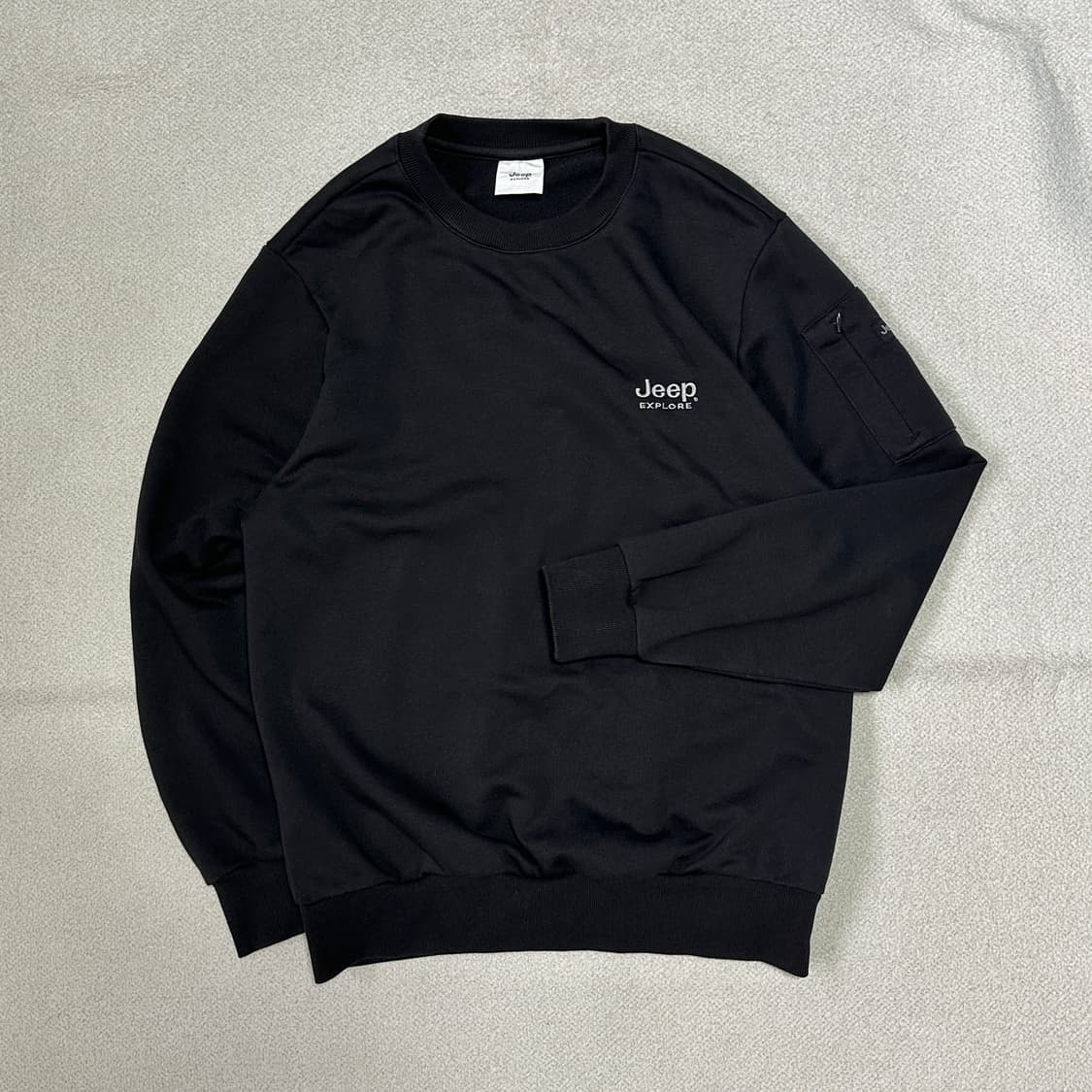 지프 어드벤쳐 포켓 맨투맨 상품이미지1