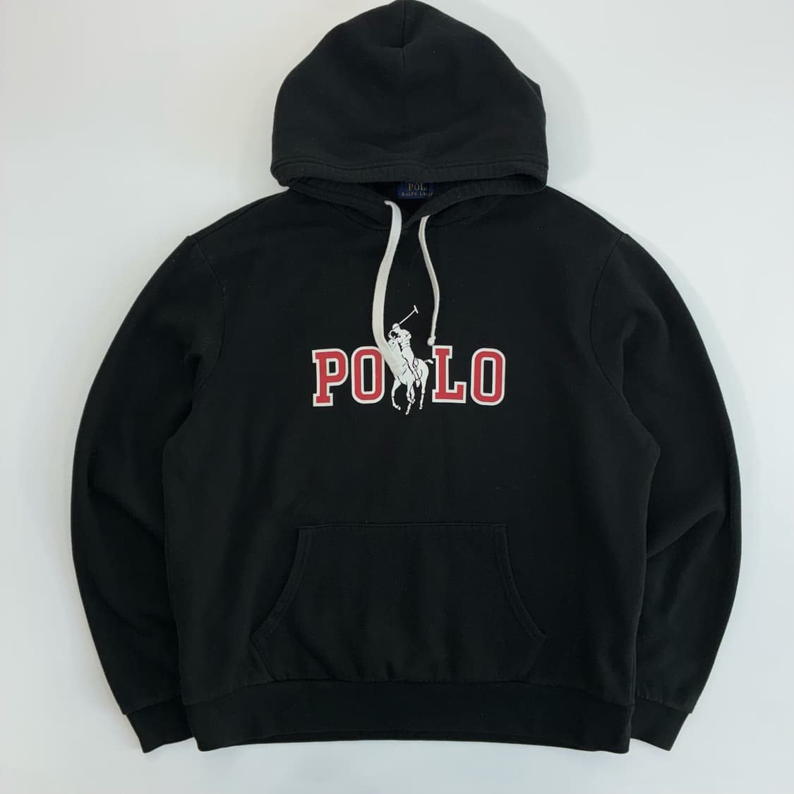 Polo  폴로 랄프로렌 빅포니 블랙 후드티 상품이미지1