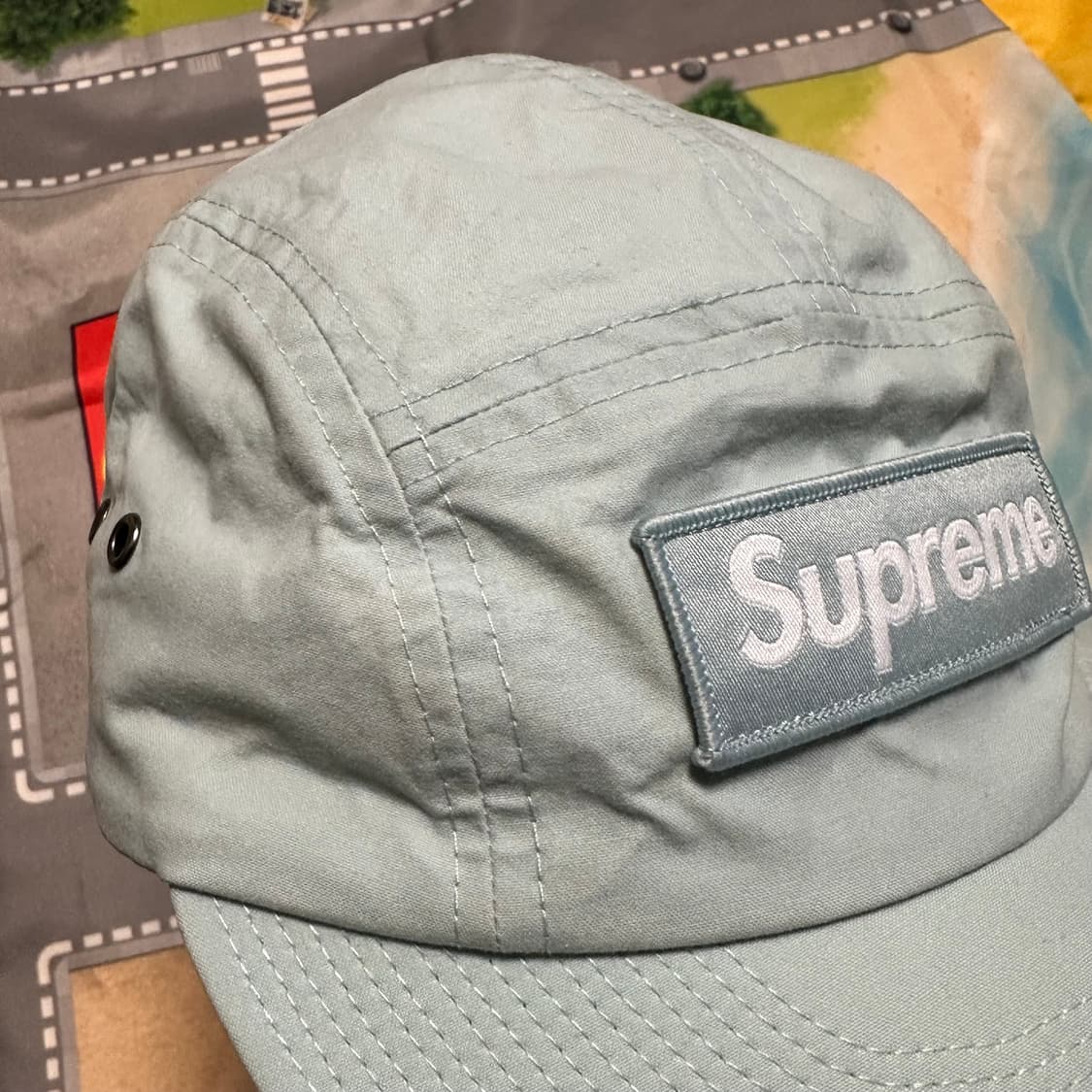 슈프림 왁스 코튼 캠프캡 아이스 23FW 상품이미지5