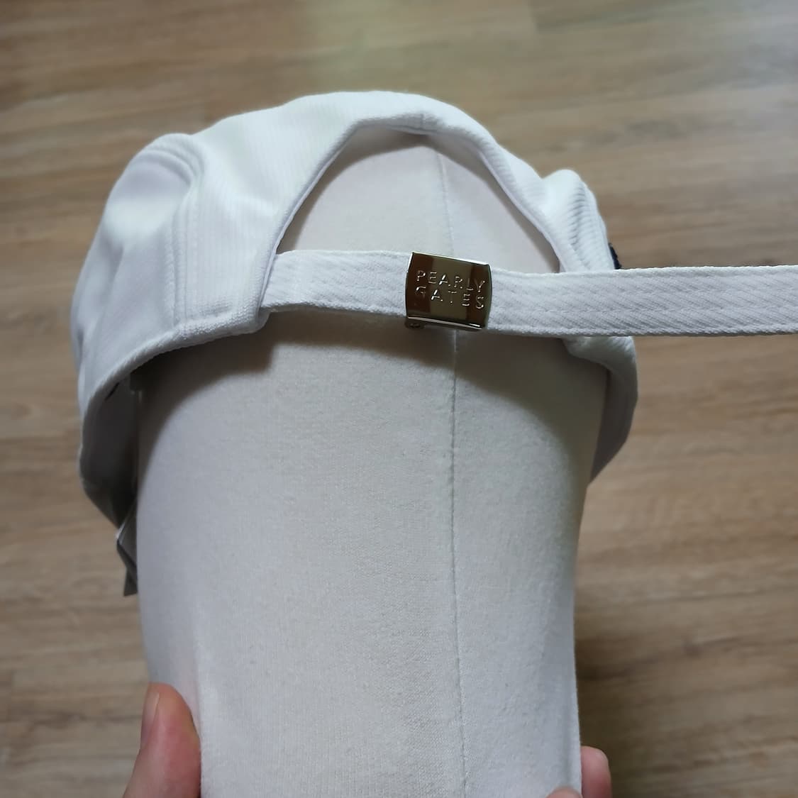 택붙은 미사용 파리게이트 헌팅캡 PG PEARLY GATEES 골프 모자 상품이미지4