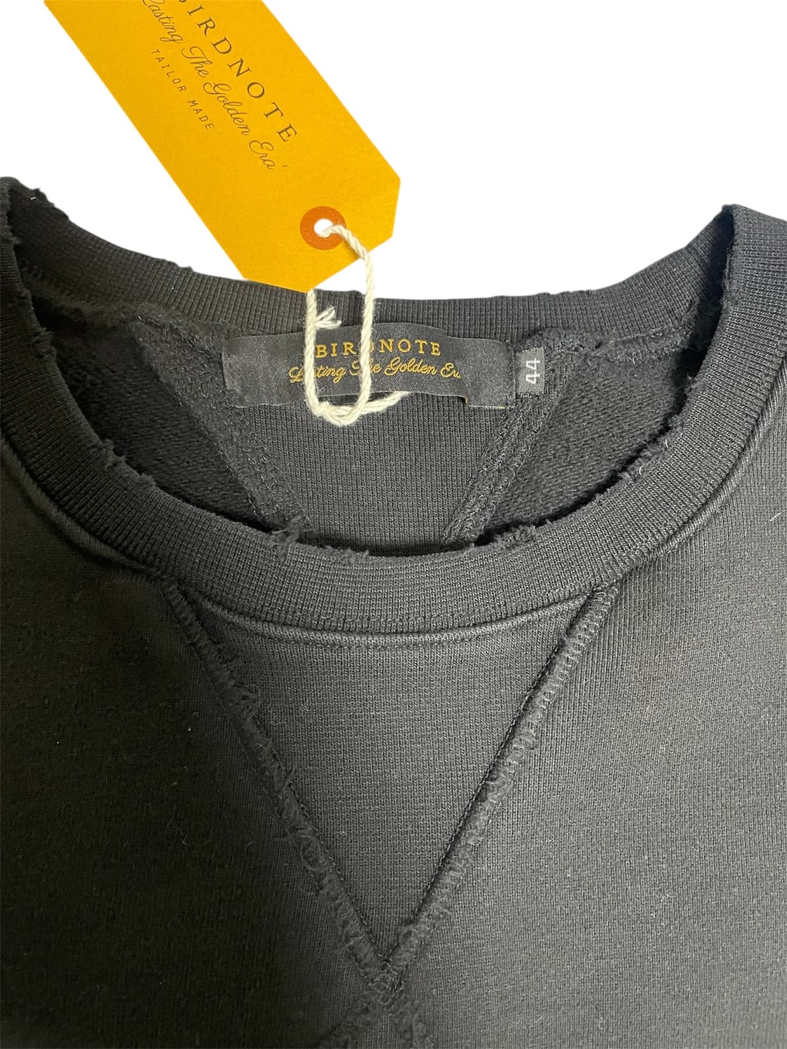 [버드노트] 더블V 스웻셔츠 / 블랙 / 44 상품이미지2