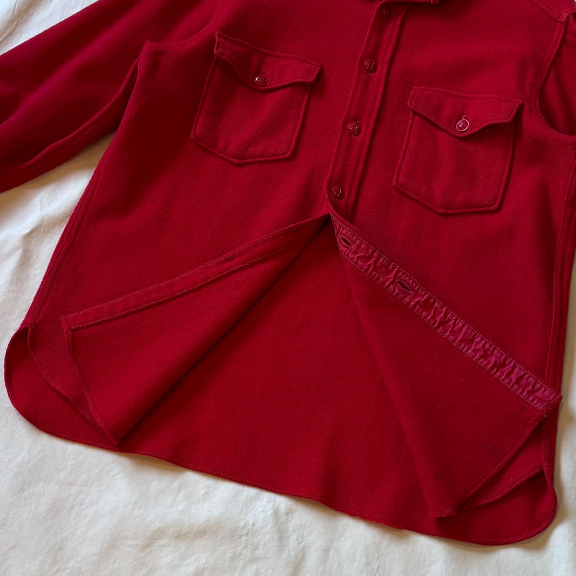 [100-103] 50s USA L.L.Bean 울 트윌 워크 셔츠  상품이미지5