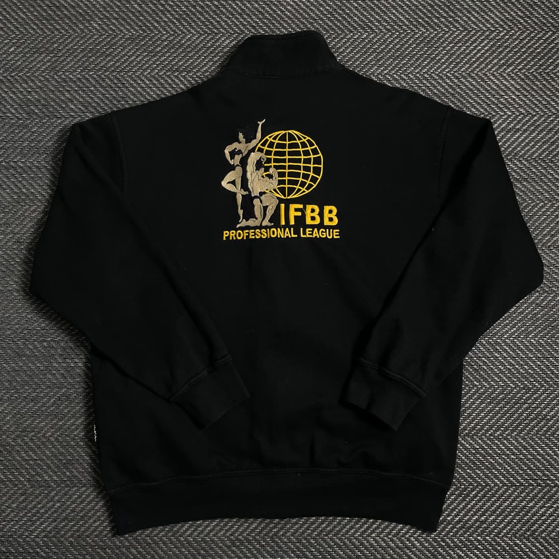 IFBB 프로페셔널 리그 빅로고 트레이닝 집업y 3976 상품이미지2