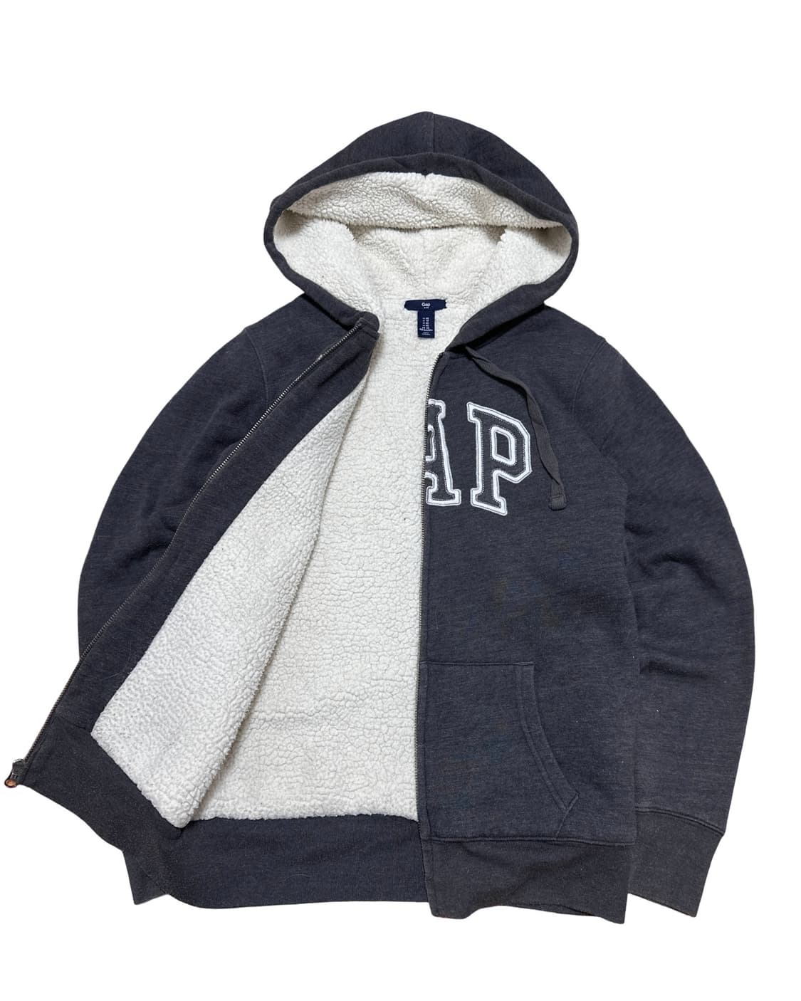 GAP 갭 안감 양털 후드집업 상품이미지2