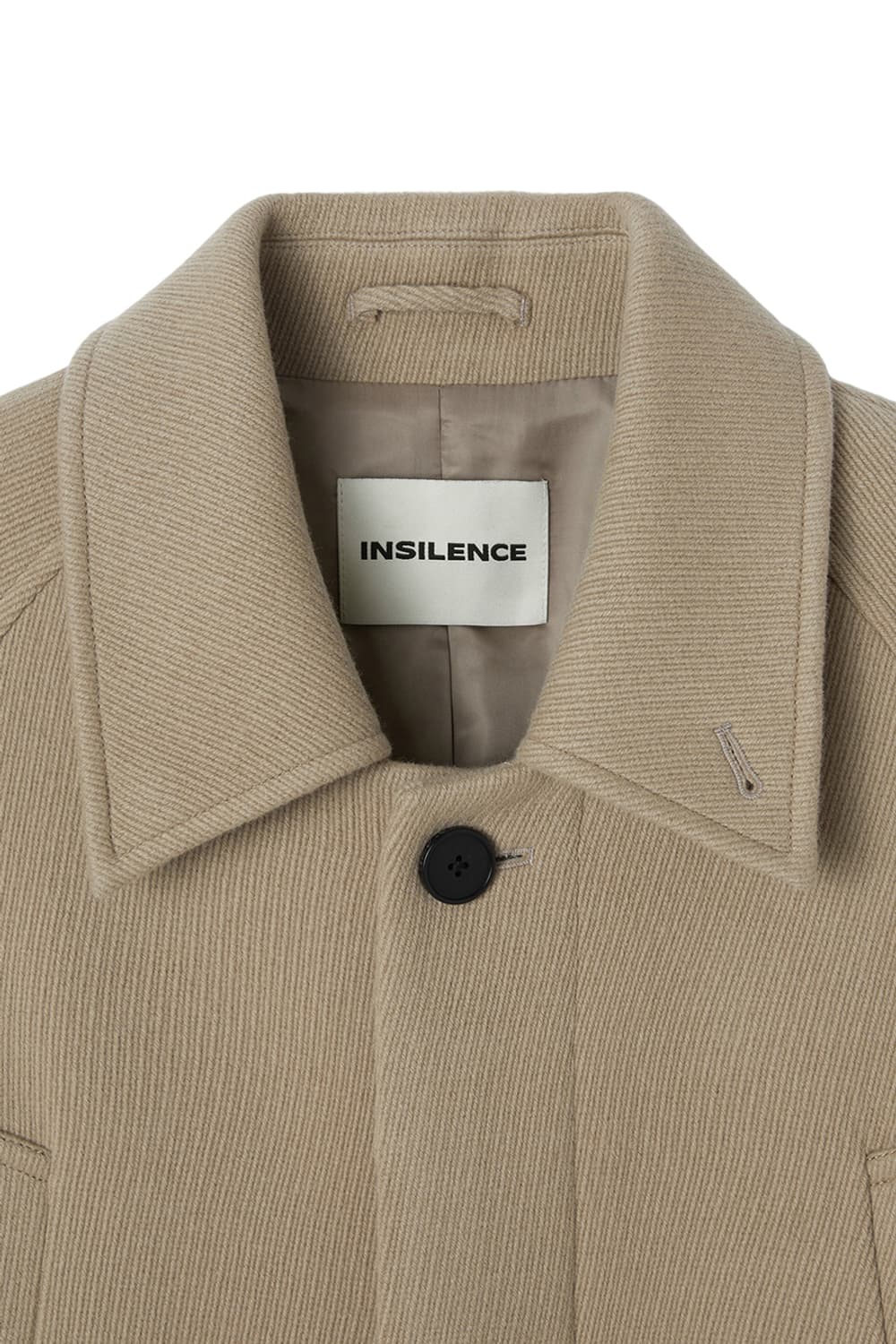 인사일런스 오버사이즈 발마칸 코트 BEIGE 상품이미지5