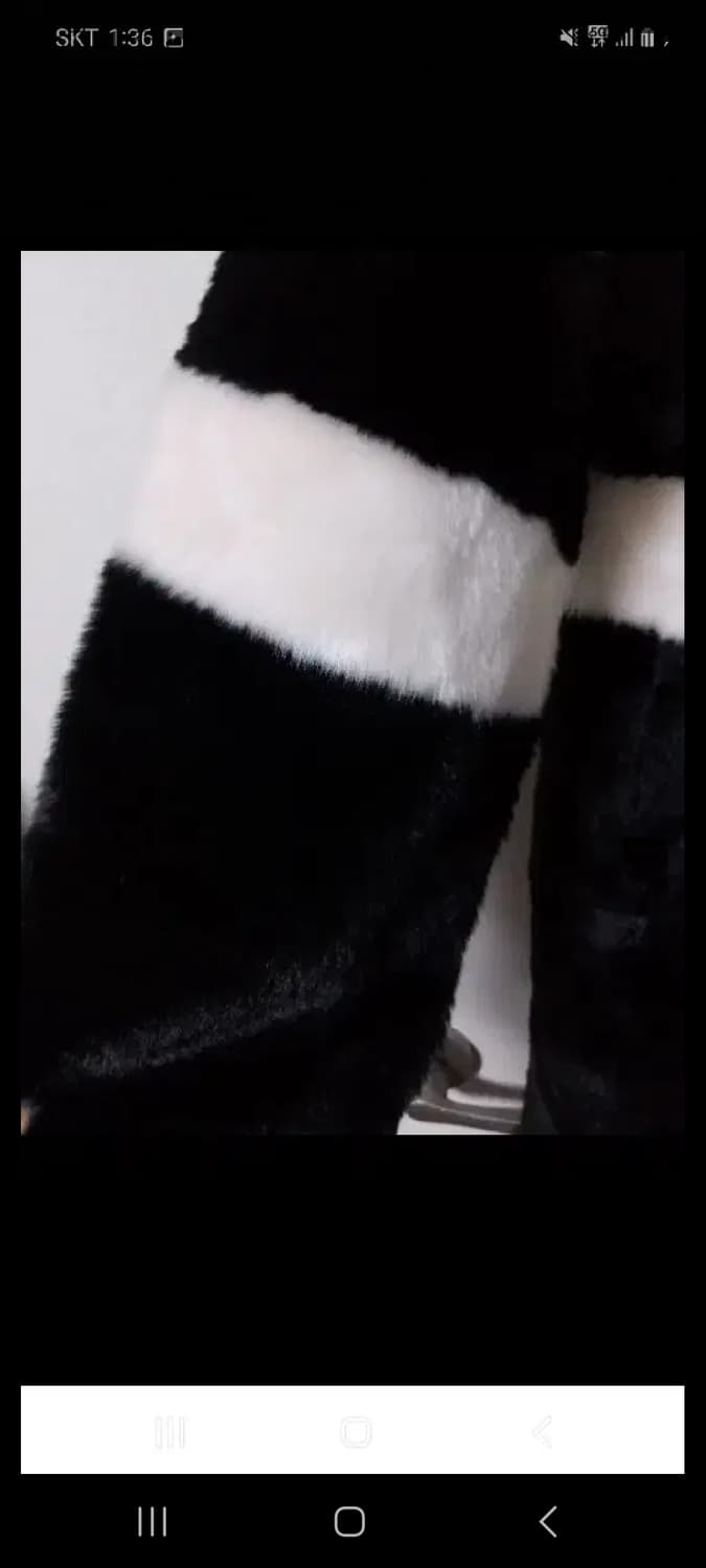 바이레더 퍼 롱자켓 프리사이즈 상품이미지6