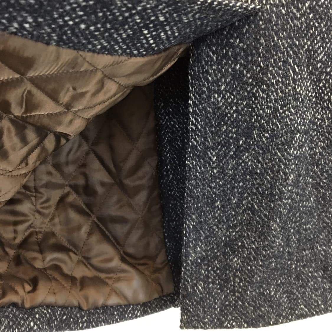 헨리코튼 모직 체스터코트 95 누빔안감  상품이미지5