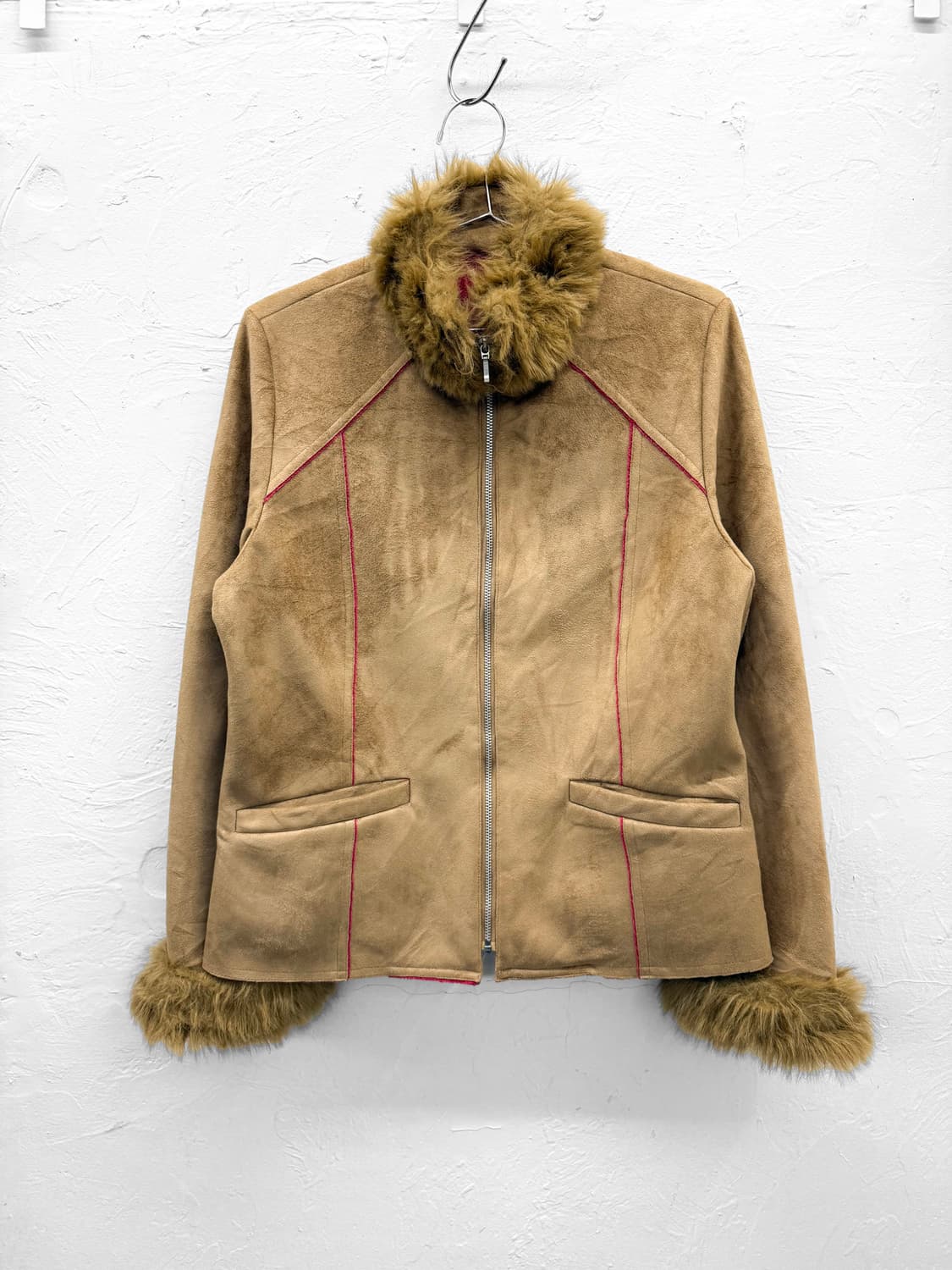 romanee conti 스웨이드 퍼 자켓 상품이미지1