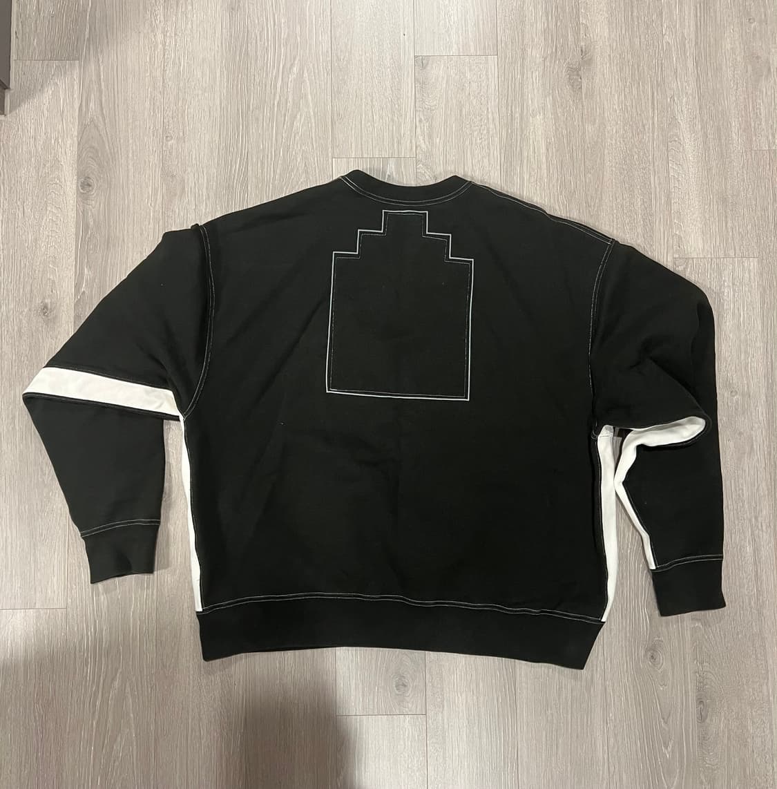 카브엠트 솔리드 크루넥 #2 블랙 L 상품이미지2