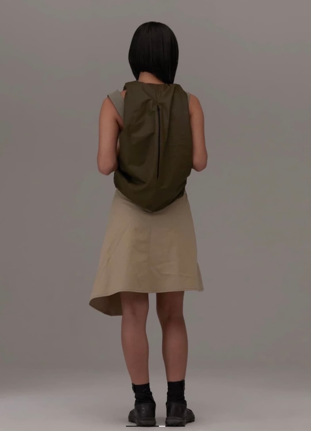 혜인서 백팩 카키 상품이미지1