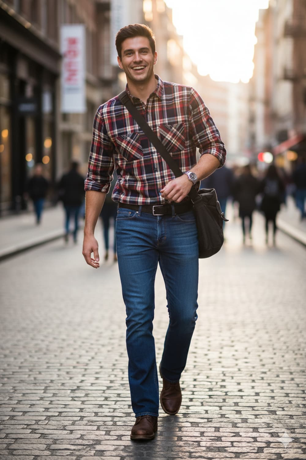 AZUL BY MOUSSY 체크 셔츠 M (95) 상품이미지2