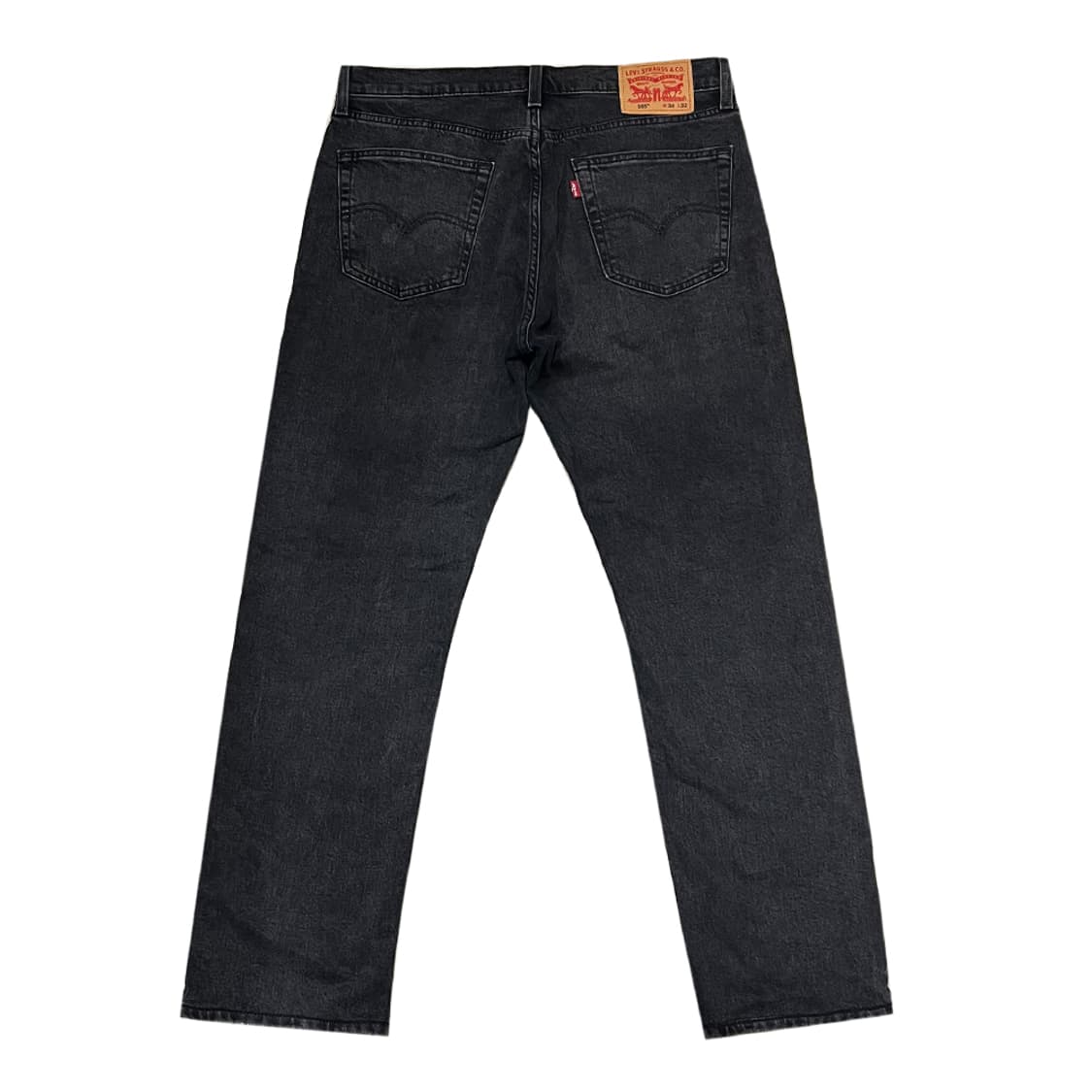 리바이스 505 흑청 데님 팬츠 청바지 34 상품이미지2