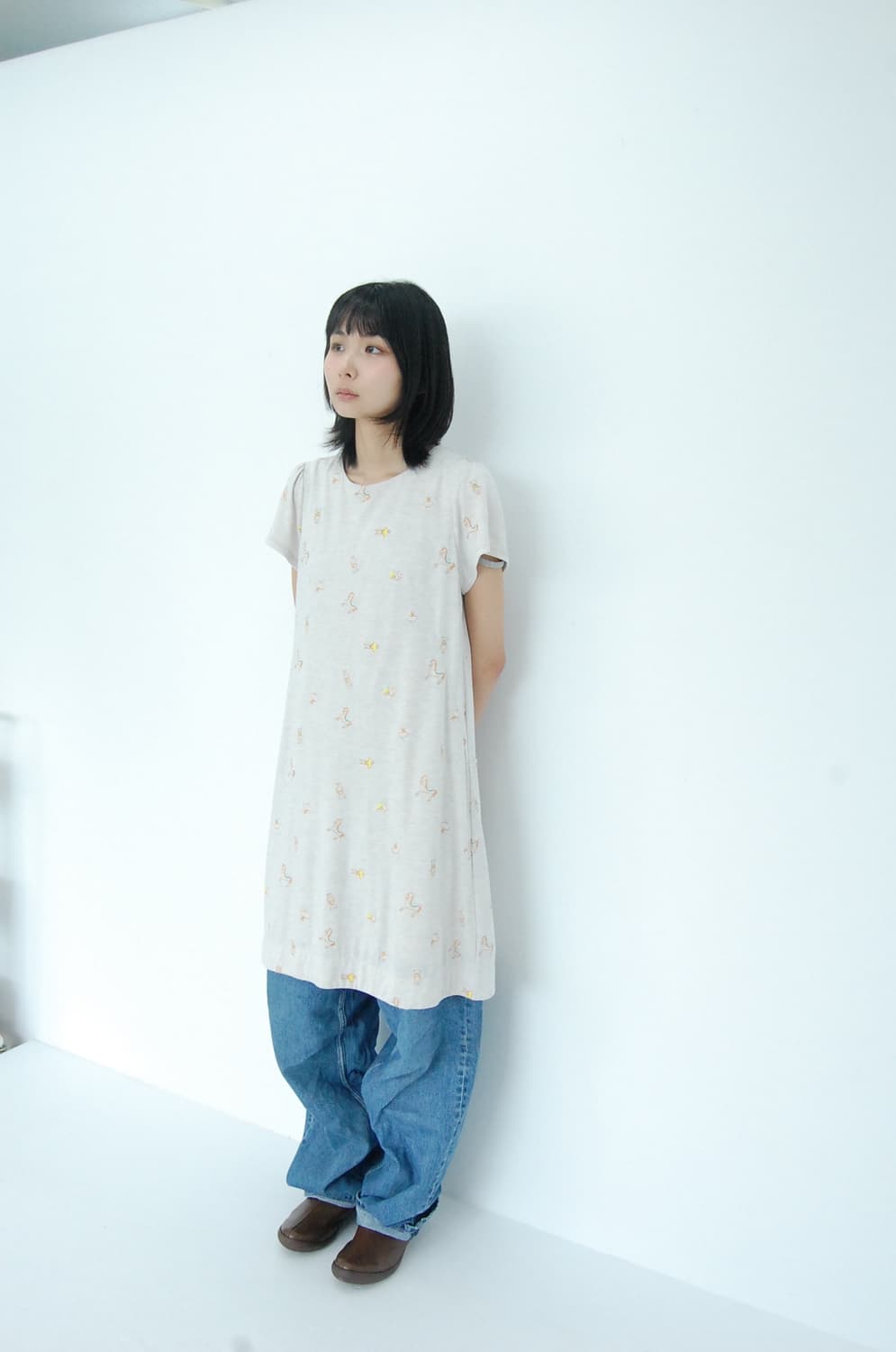 Franche lippee embroidery one piece 상품이미지3