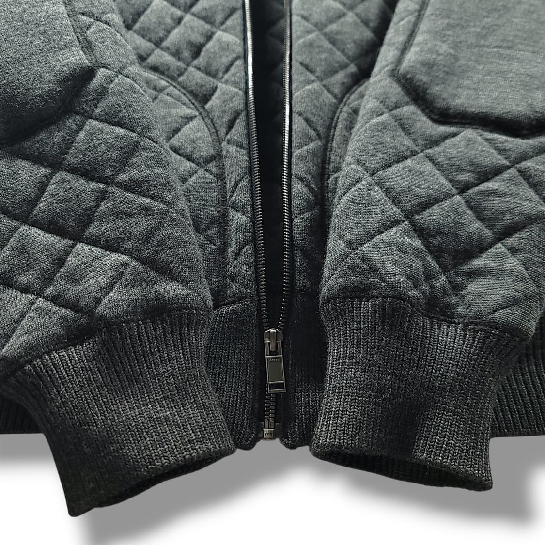 [95] 라코스테 그레이 퀼팅 블루종 자켓 상품이미지7