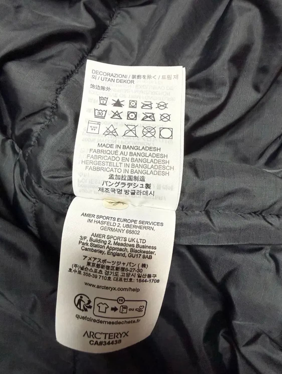 (새상품급) 아크테릭스 리프 콜드 WX 후디 LT 젠 2 블랙 상품이미지2