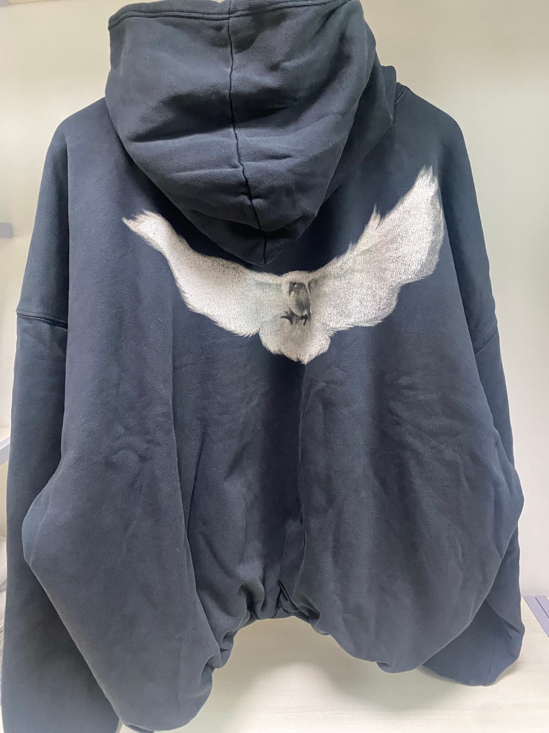 (새상품) 이지 갭 발렌시아가 도브 후드 상품이미지2