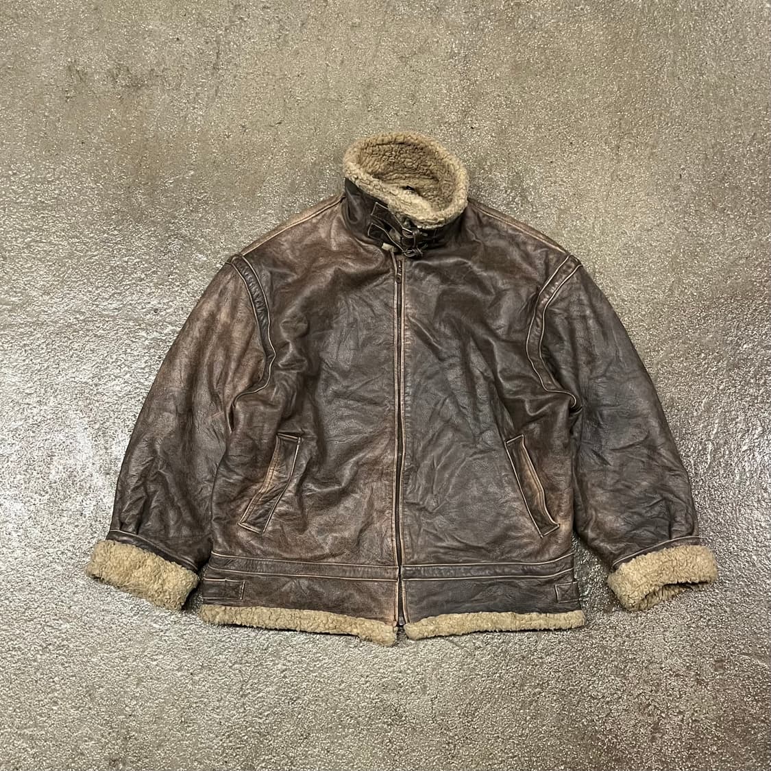 빈티지 B-3 양가죽 무스탕 (105) 상품이미지3