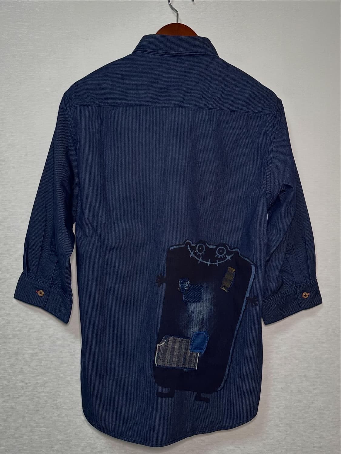 오스티아 재팬 코로모/ 인디고 요괴 셔츠 (새상품) 상품이미지2