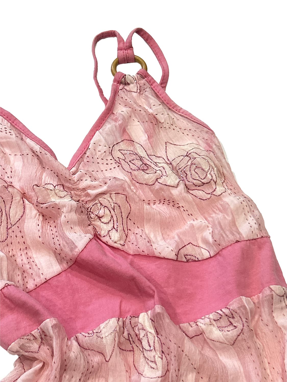 Striped rose camisole top 상품이미지2