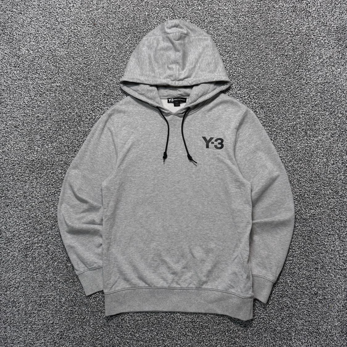 Name : Y-3 요지야마모토 시그니처로고 그레이컬러 후드티 :)  상품이미지1