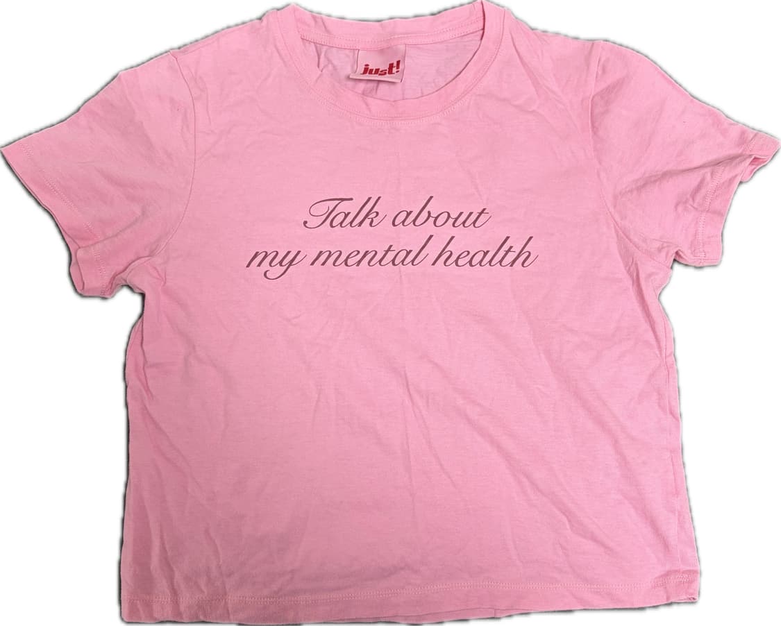 justhaus 저스트하우스 핑크 반팔티 상품이미지2