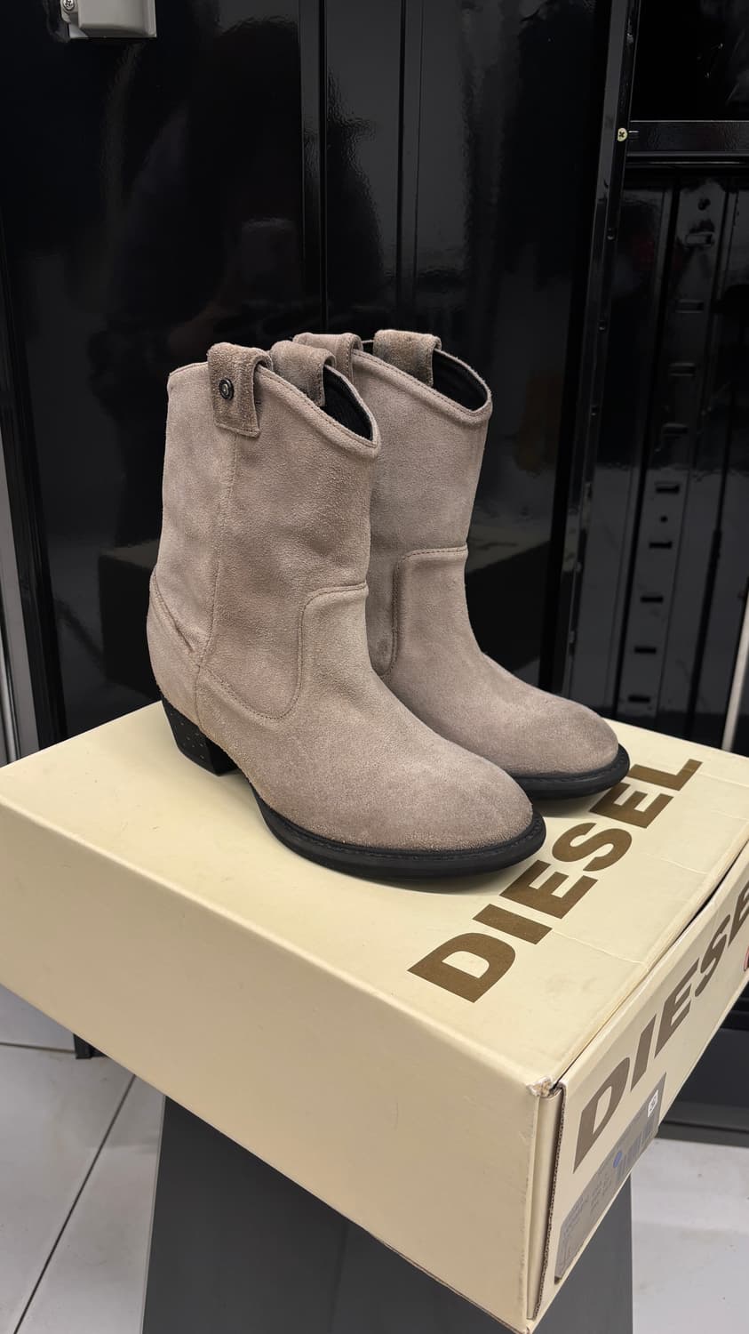 DIESEL suede western boots 상품이미지2