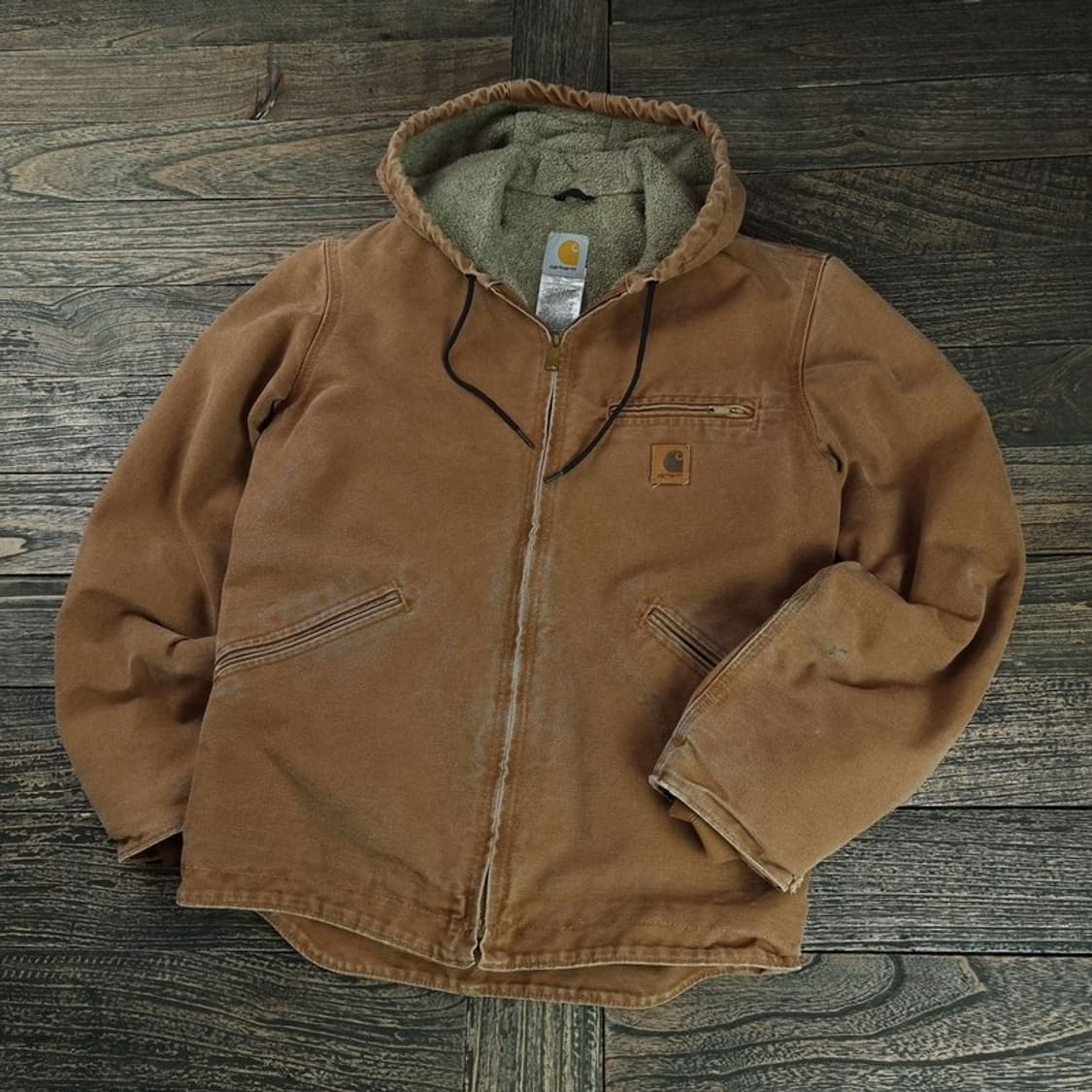 [칼하트] USA OG J141 덕캔버스 후드 워크 자켓 P01446 상품이미지1