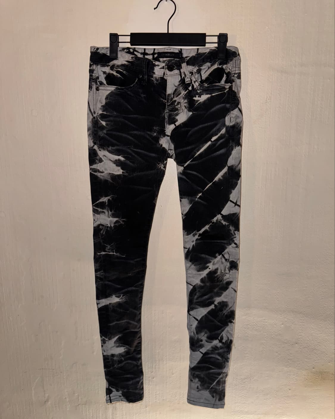 Civarize 00s Tie-dye skinny jeans 상품이미지1