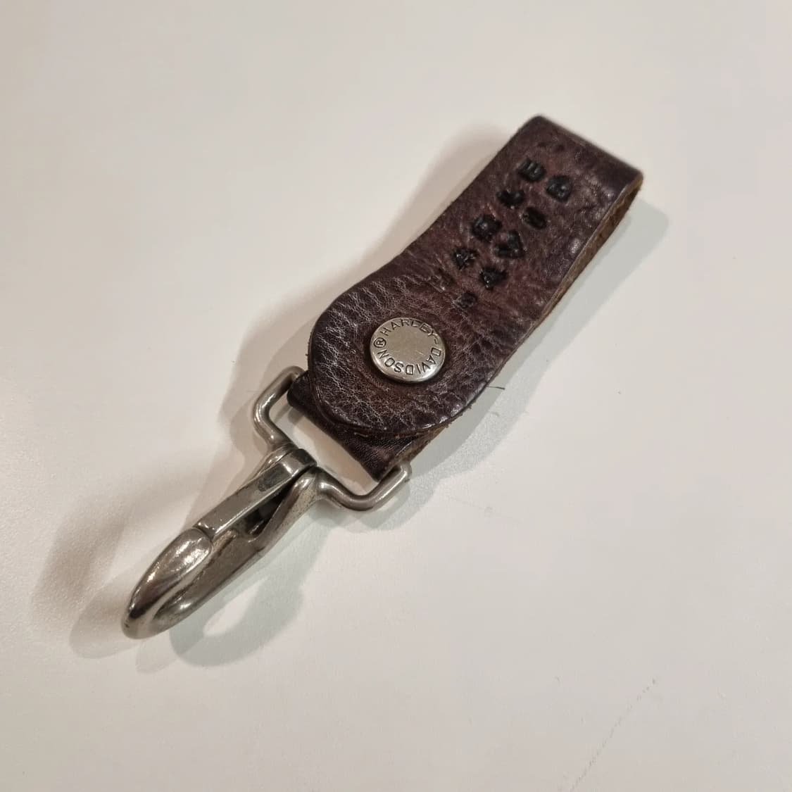 90s 할리데이비슨 레더 키홀더 상품이미지2