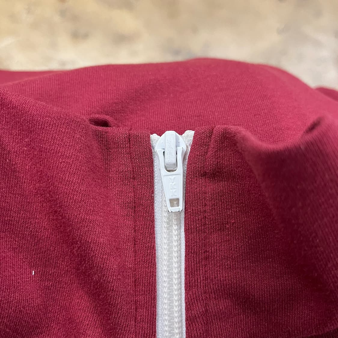 [정품/90,S] 나이키 스우시 로고 트랙탑 레드블랙 b16 상품이미지5