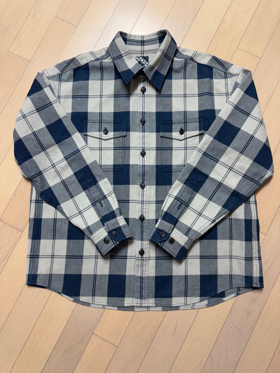 [2] 비즈빔 visvim 23AW ICT 럼버 셔츠 N.D. 인디고 상품이미지1