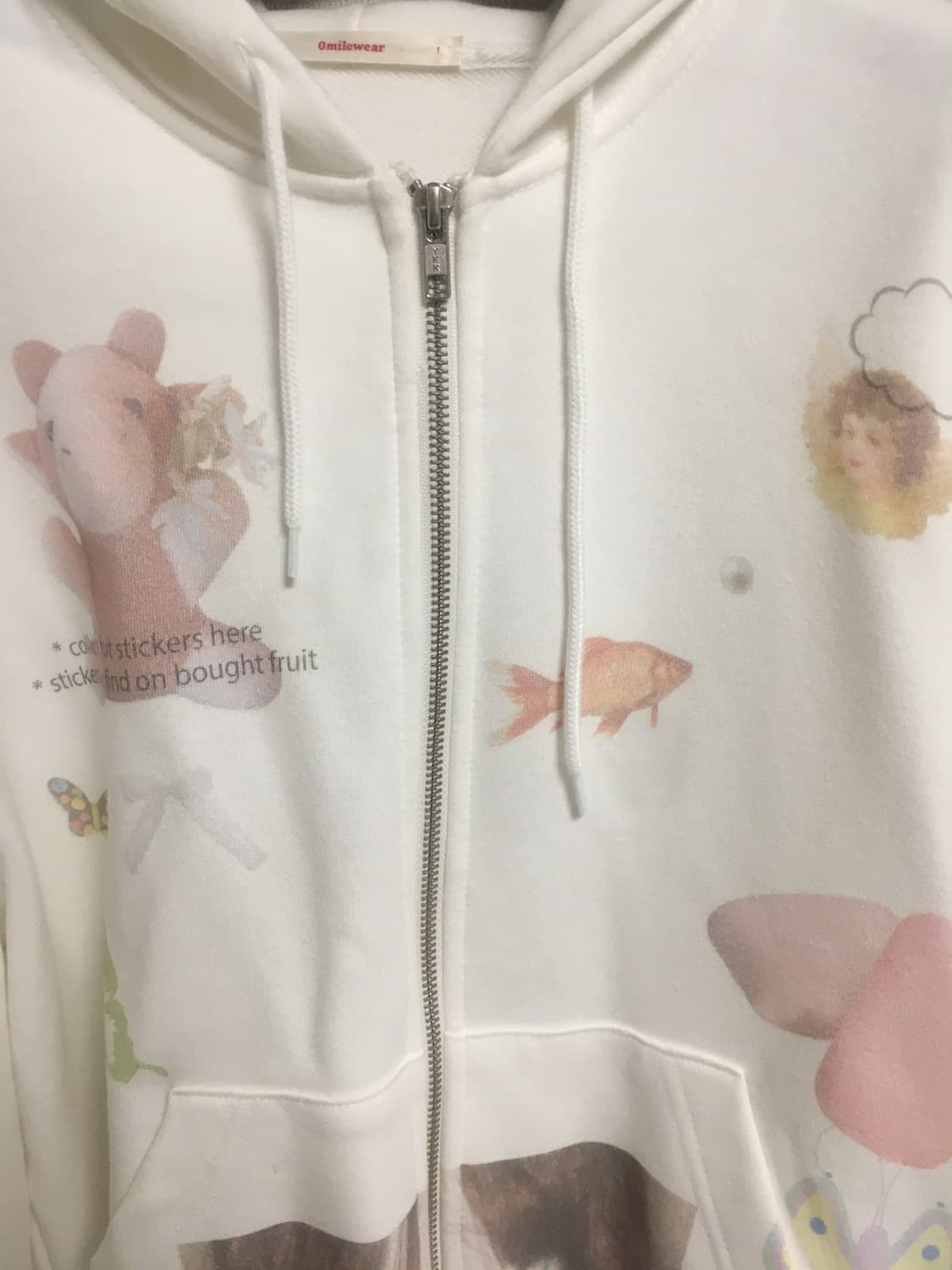 영마일웨어 her graphic zip up 상품이미지2