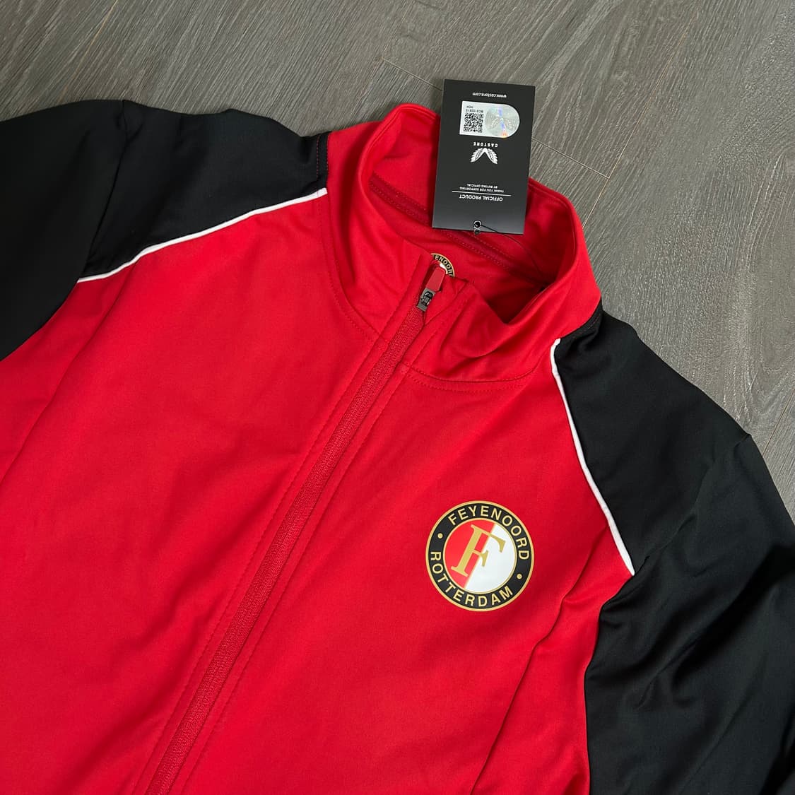 (새상품) 페예노르트 1/4 집업탑 US L사이즈 상품이미지2