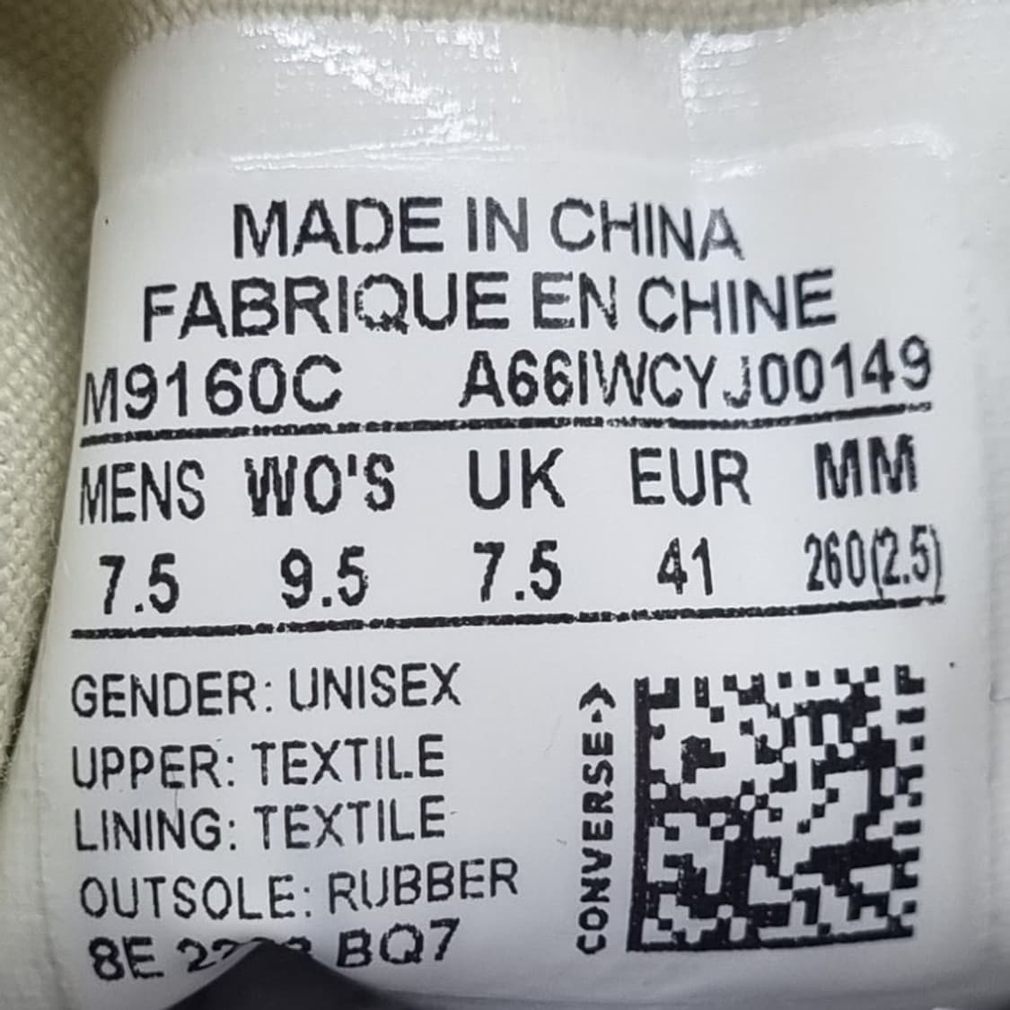 컨버스 척테일러 블랙 남성하이탑260. 상품이미지6