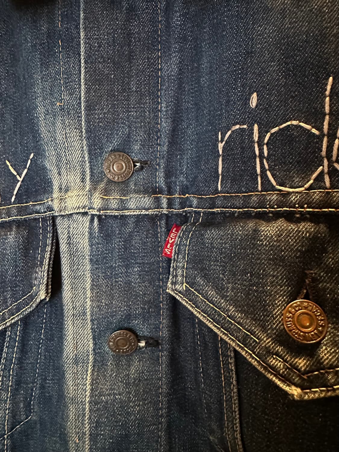 60s Levis 70505 557xx 3rd Denim Jacket 상품이미지6